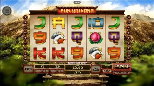 Sun Wukong - Slot game inspired by the myth of Sun Wukong