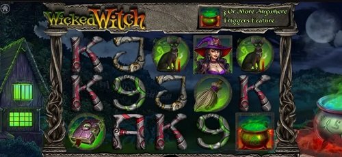 Wicked Witch - Mysterious slot game about the evil witch