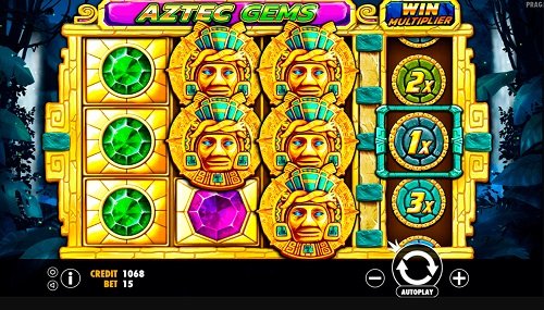 Aztec Gems - Slot game with extremely high payout ratio