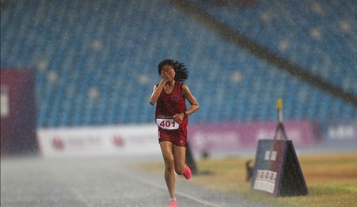 The moment of SEA Games 32: Admiring the will of female athlete Bou Samnang