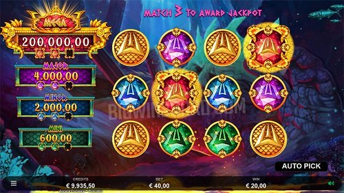 Poseidon Megaways - Slot game with more than 117000 ways to win