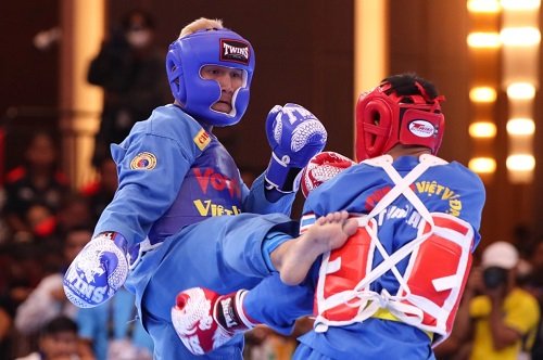 Vovinam: Son of Cambodian "King Kun Khmer" won the gold medal