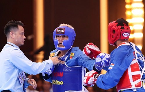 Vovinam: Son of Cambodian "King Kun Khmer" won the gold medal