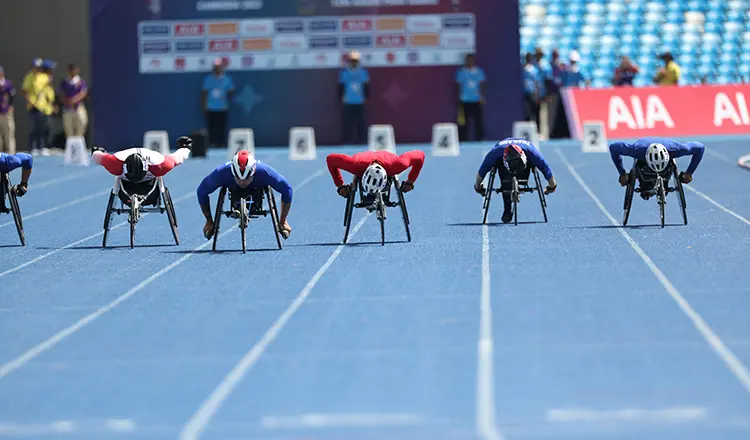 ASEAN Para Games 12: Disabled athletes race in wheelchairs to help Cambodia win 3 medals