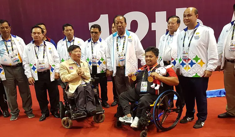 ASEAN Para Games 12: Cambodian disabled athletes win more medals than expected