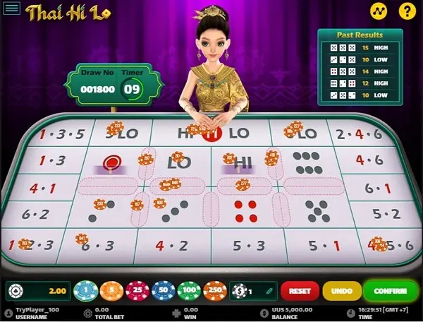 Instructions for Thai Hi Lo - How to play Thai dice super simple